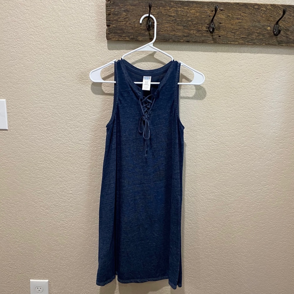 Time and Tru Blue Dress